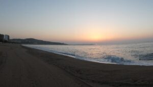 Sonnenaufgang an der Costa Brava