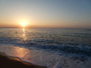 Sonnenaufgang an der Costa Brava