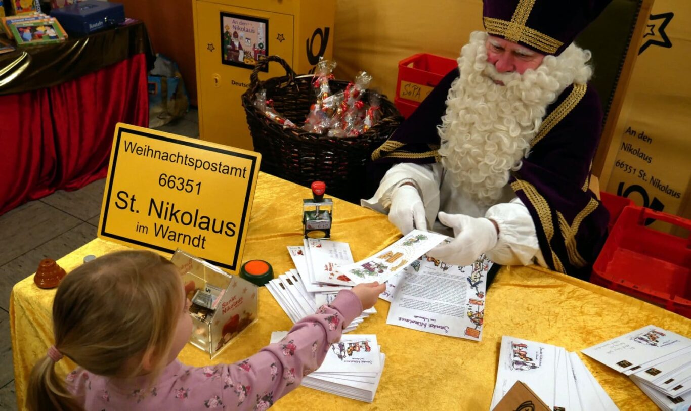 Nikolaus bekommt Brief