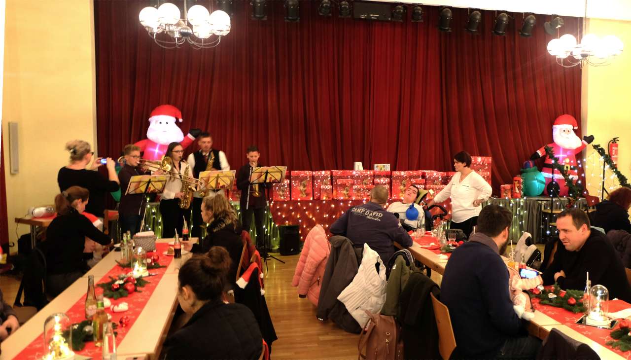 Weihnachtsfeier | Bild: Isabel Sand / Gemeinde Schiffweiler