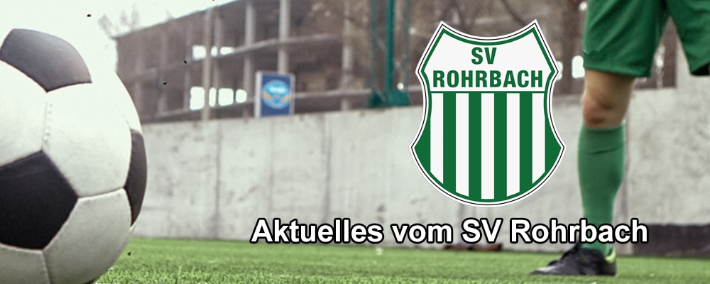 Aktuelles vom SV Rohrbach