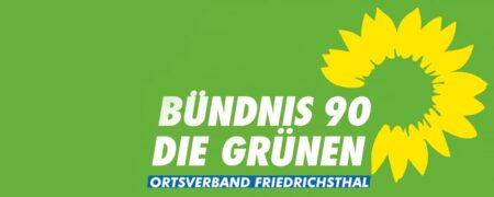Pressemeldung der Grüne Friedrichsthal