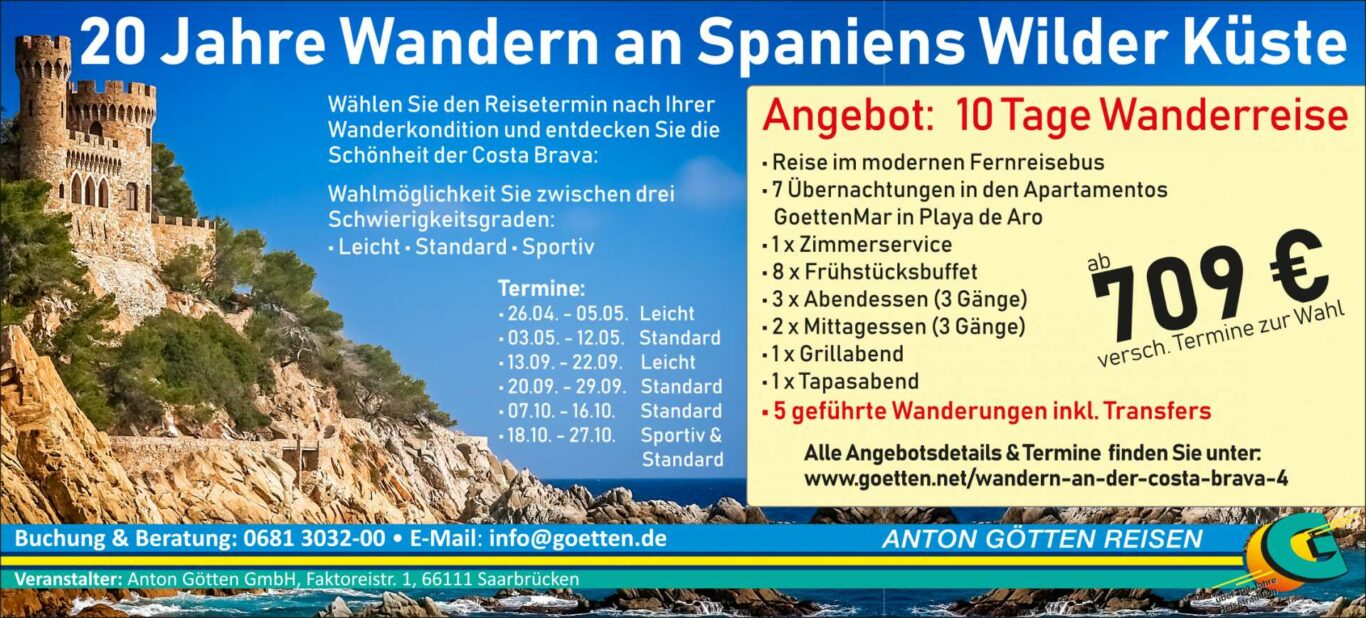 Goetten Wilde Kueste Wandern