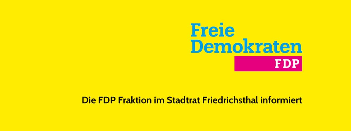 FDP Stadtrat Friedrichsthal