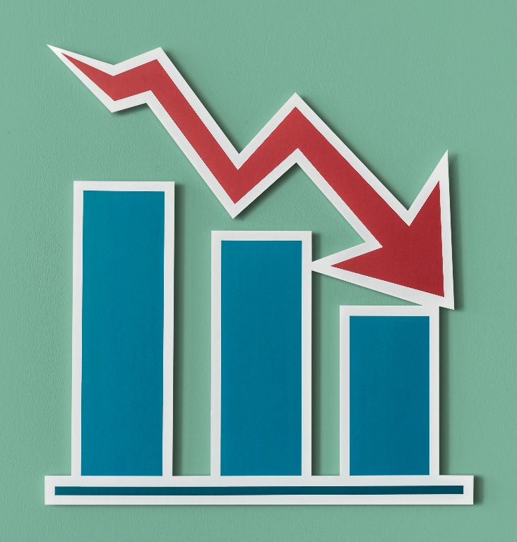 Statistik Abschwung