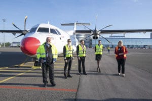 Neustart der Flugstrecke Saarbrücken-Berlin
