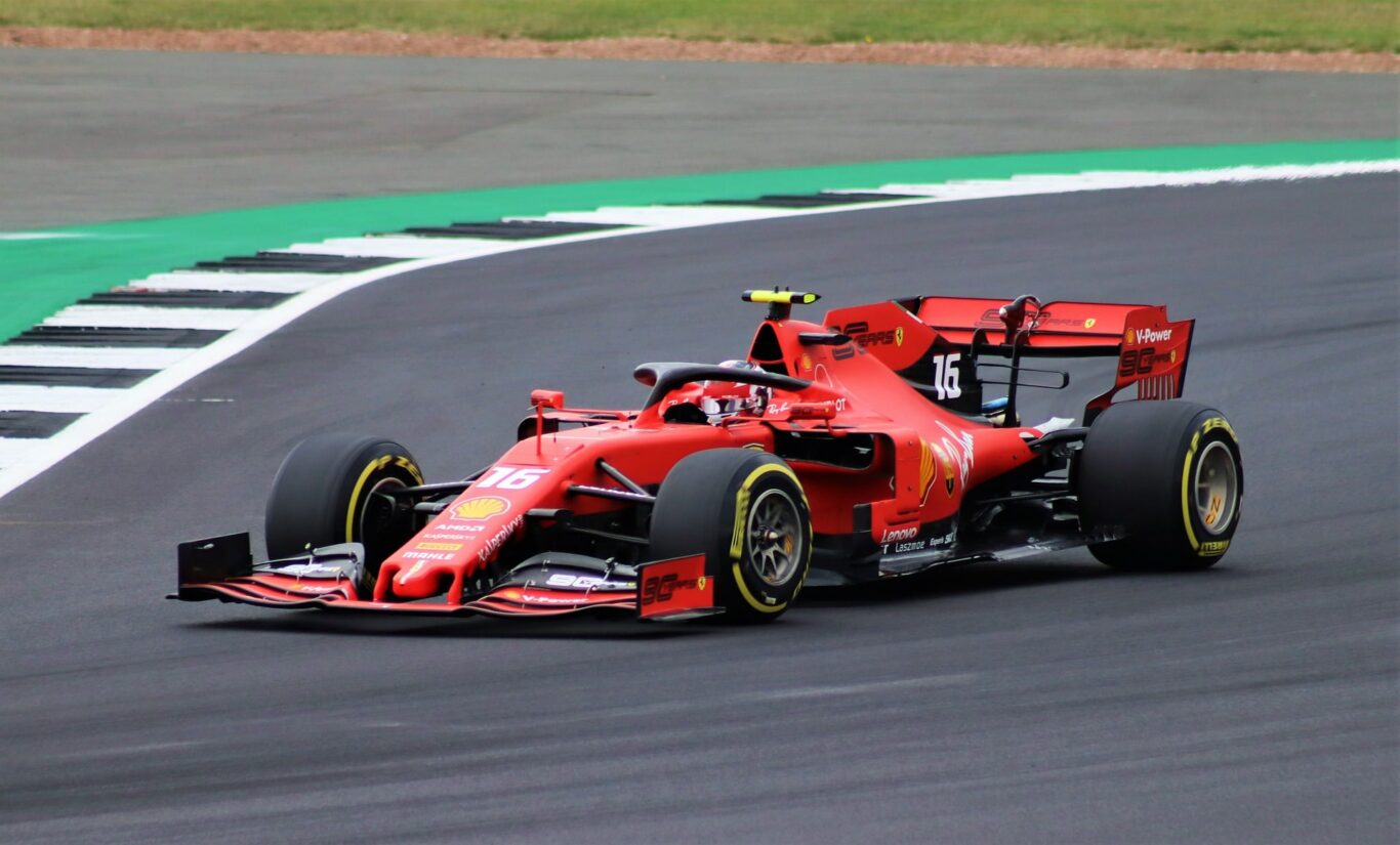 Charles Leclerc im Ferrari