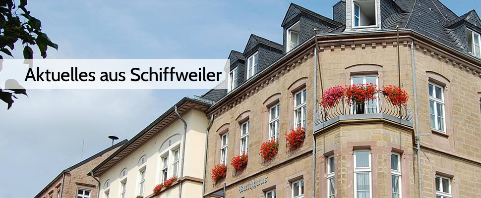 Blick auf das Rathaus von Schiffweiler | Bild: Gemeinde Schiffweiler