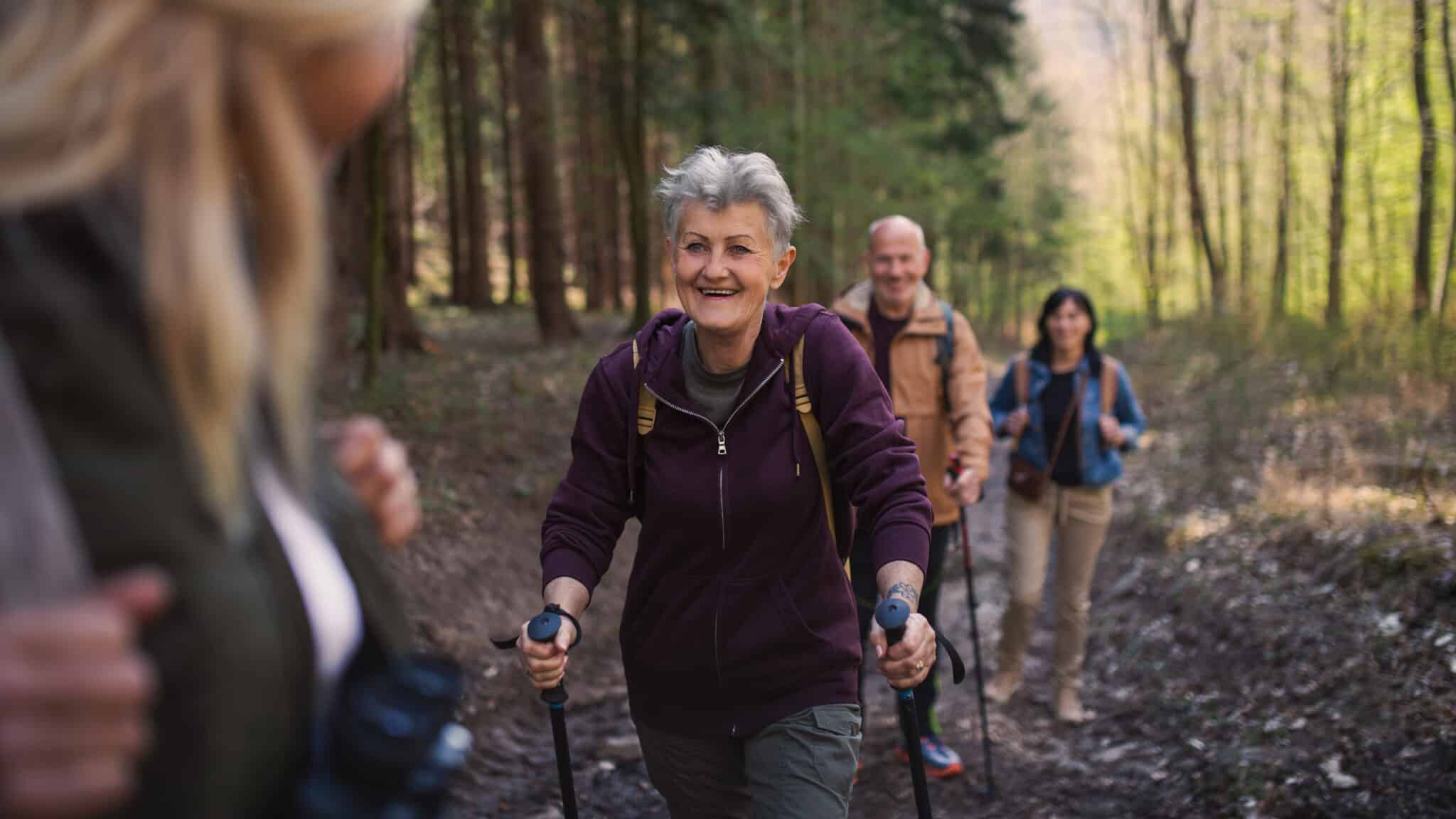 Wandern, Senioren, Barrierefrei