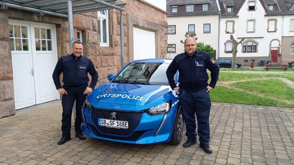 Neue Mitarbeiter bei der Friedrichsthaler Polizei
