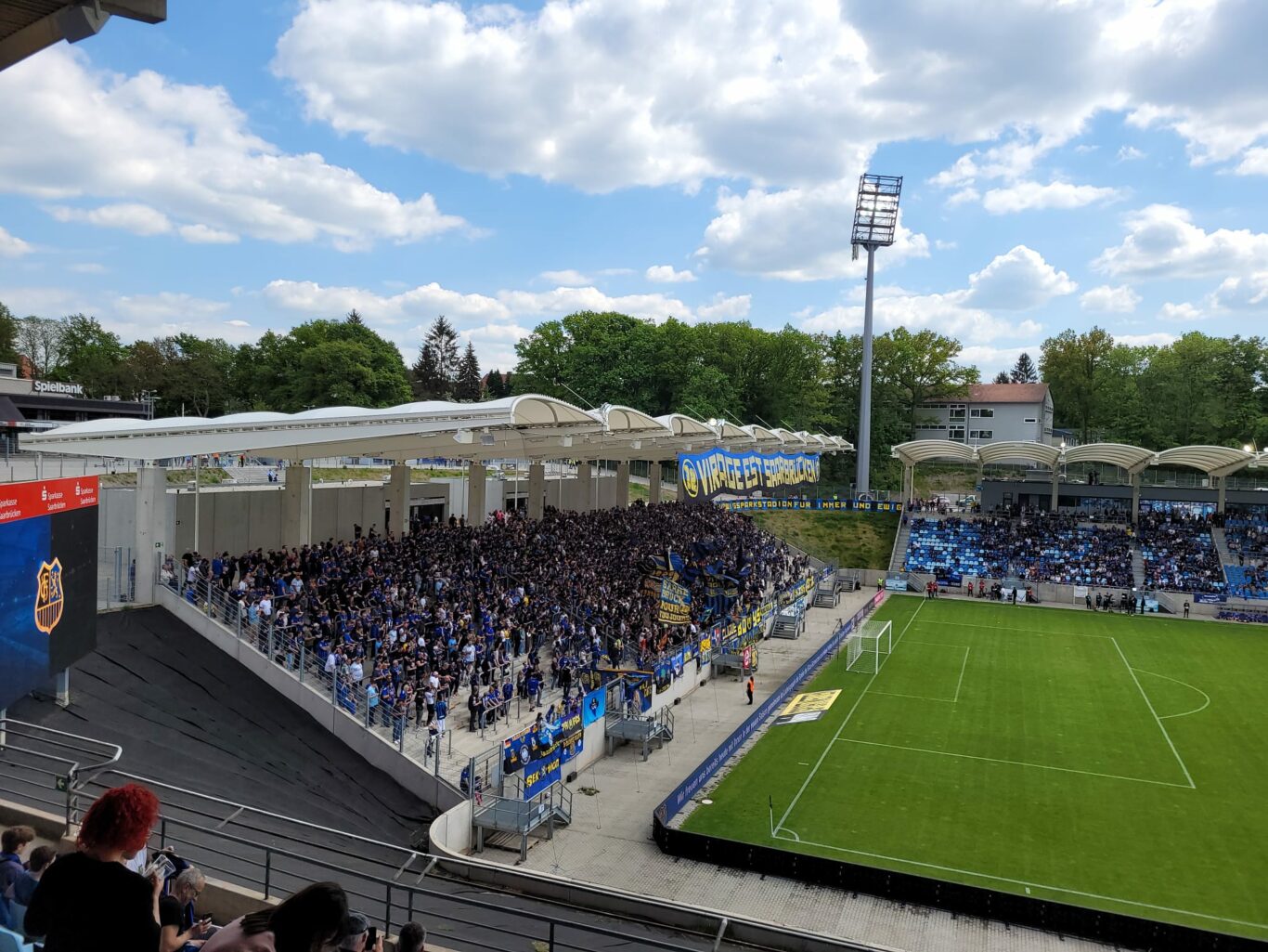 FCS Fankurve gegen Zwickau