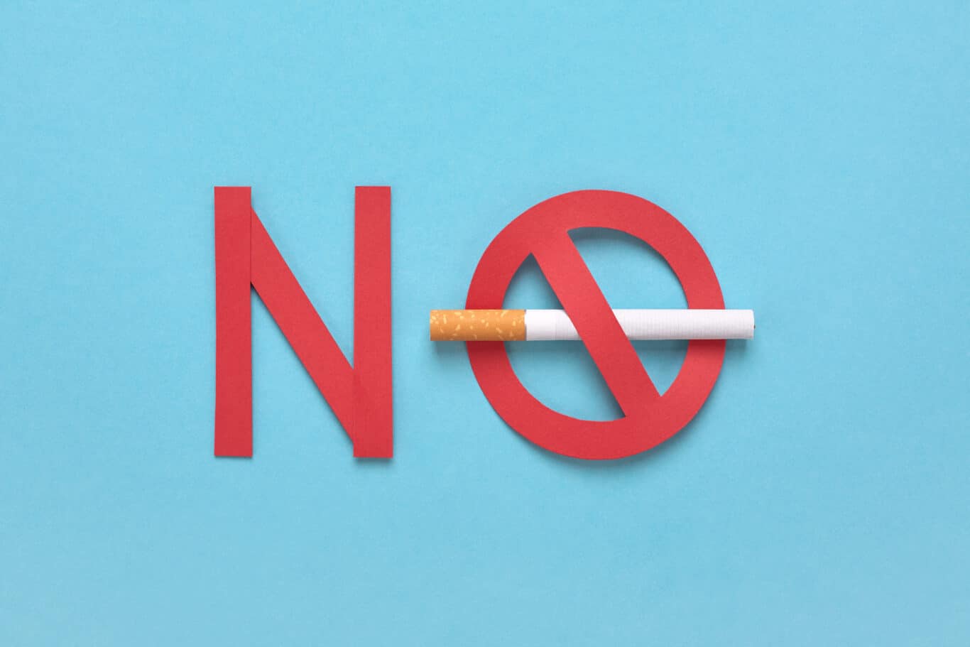 Nein zu Zigaretten