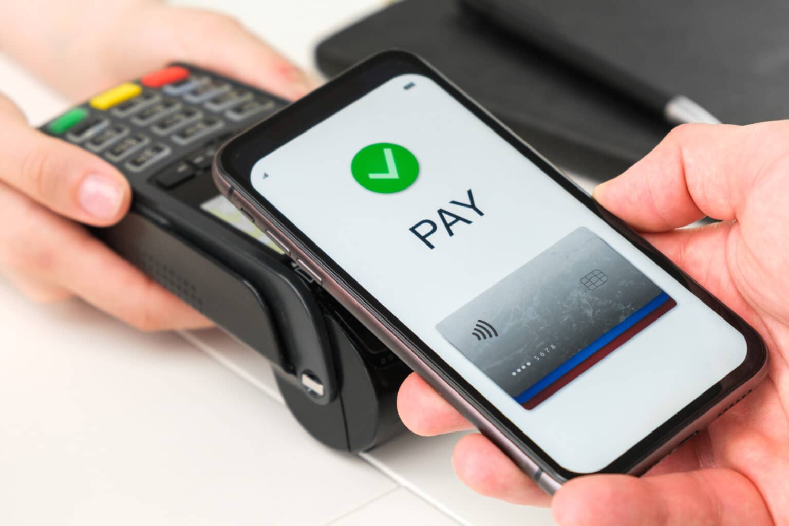 contactless payment using smartphone by pos paymen 2021 09 27 19 03 19 utc