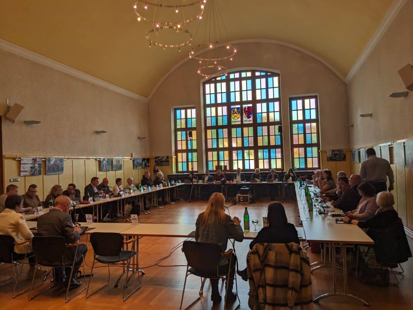 Blick in den Stadtrat von Friedrichsthal am 20.03.2024