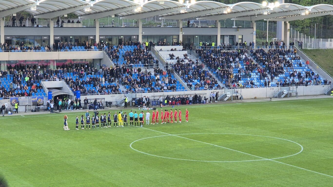 1. FC Saarbrücken - Unterhaching, 10.04.2024 | Bild: Don Roberto