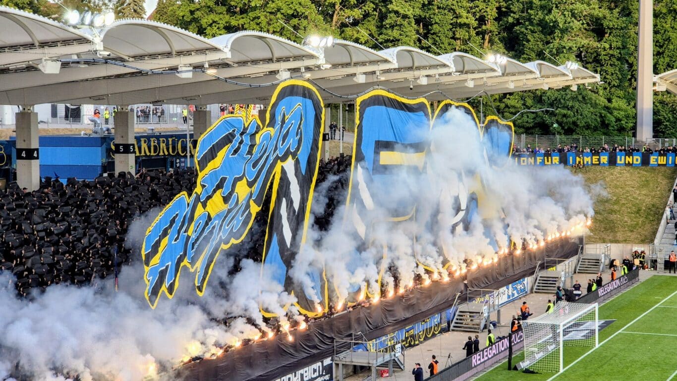 Relegation 23.05.2025: 1. FC Saarbrücken - Eintracht Braunschweig